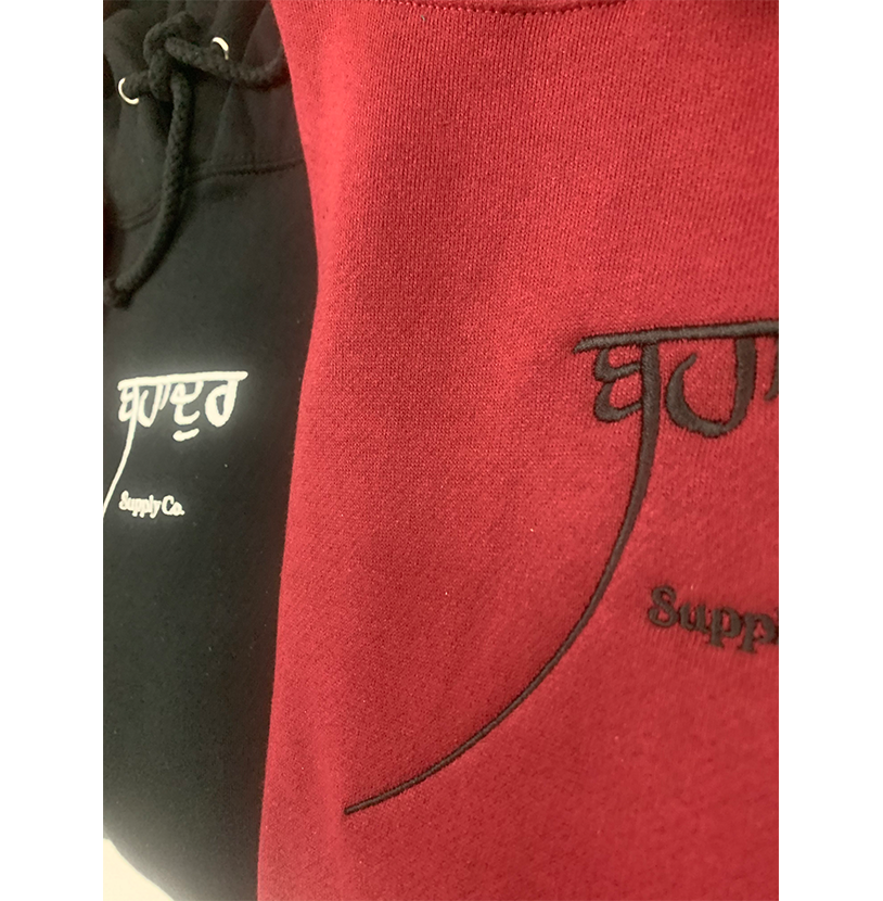Louis Vuitton Red Embroidered Hoodie